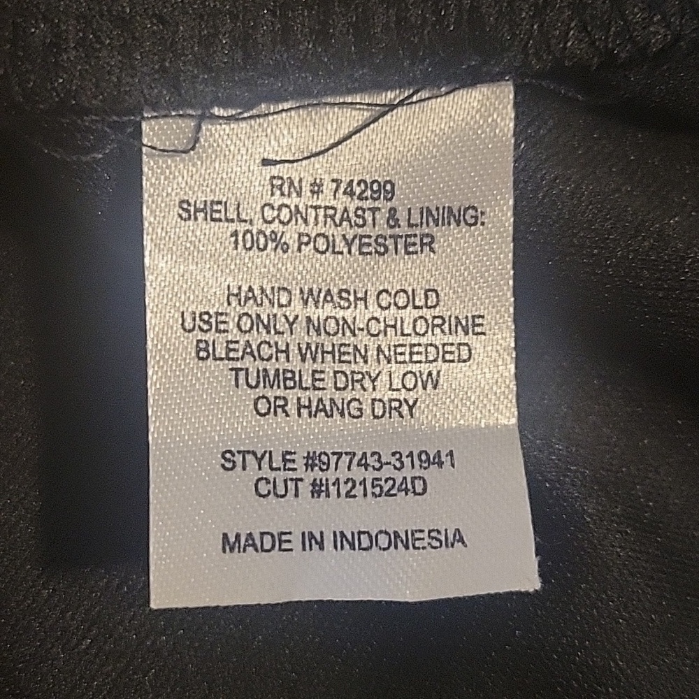 En Focus Studio Women's Black Luned Cocktail Dress, Size: 16W - Picture 8 of 8